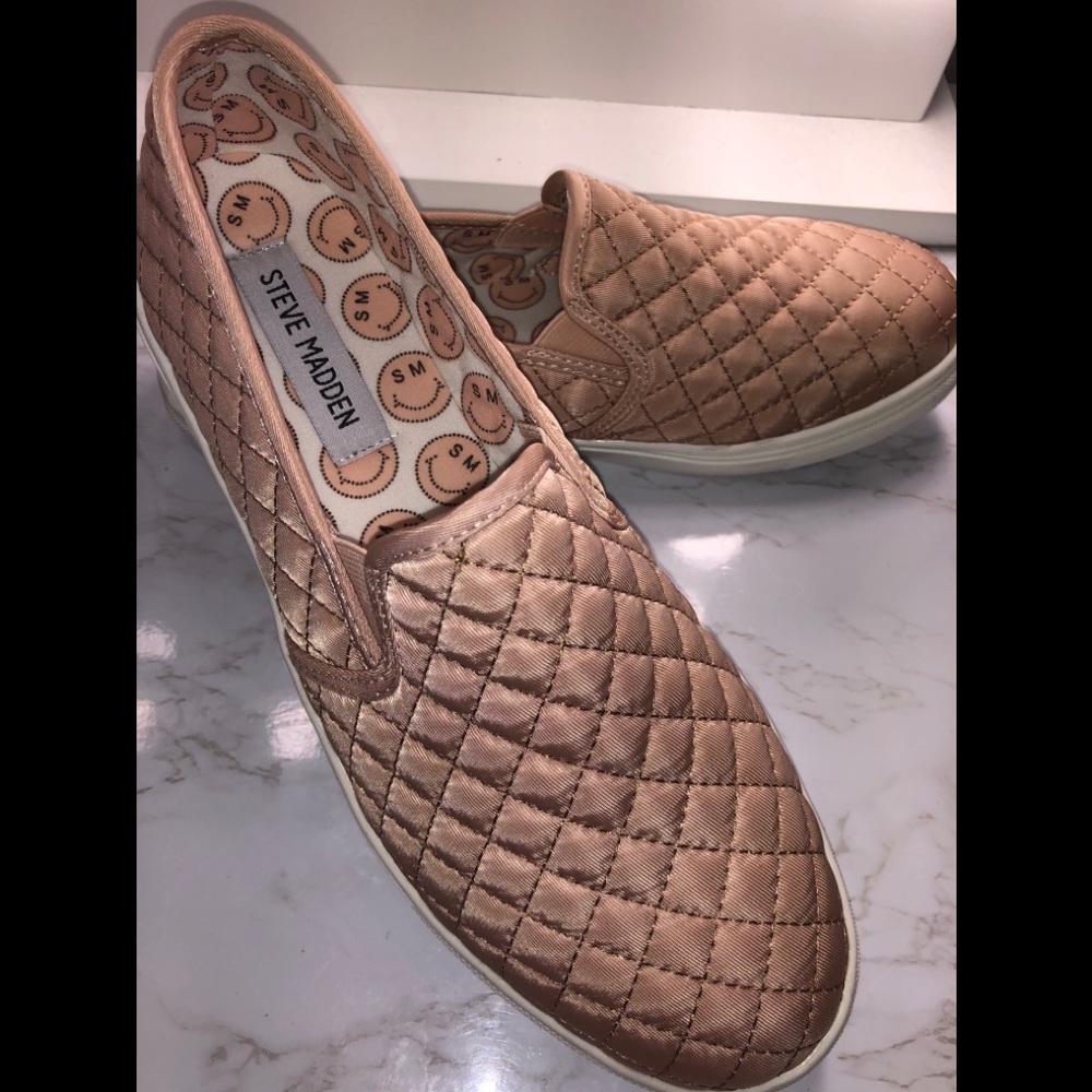 Steve Madden pink sneakers